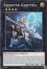 This is an image for the product Exosister Kaspitell that has a rarity of Common in the Tactical-Try Deck: Exosister with a card code of TT02-AEB25 that is available on the TEKKX Product website.