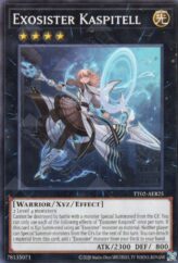 This is an image for the product Exosister Kaspitell that has a rarity of Common in the Tactical-Try Deck: Exosister with a card code of TT02-AEB25 that is available on the TEKKX Product website.