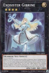This is an image for the product Exosister Gibrine that has a rarity of Common in the Tactical-Try Deck: Exosister with a card code of TT02-AEB26 that is available on the TEKKX Product website.