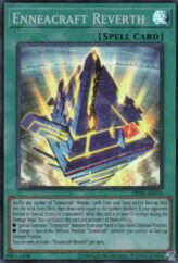 This is an image for the product Enneacraft Reverth that has a rarity of Super Rare in the Deck-Build Pack: Phantom Revengers with a card code of DBPR-AE026 that is available on the TEKKX Product website.
