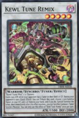 This is an image for the product Kewl Tune Remix that has a rarity of Super Rare in the Deck-Build Pack: Phantom Revengers with a card code of DBPR-AE036 that is available on the TEKKX Product website.