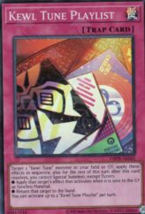 This is an image for the product Kewl Tune Playlist that has a rarity of Super Rare in the Deck-Build Pack: Phantom Revengers with a card code of DBPR-AE041 that is available on the TEKKX Product website.