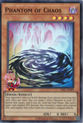 This is an image for the product Ojama Black that has a rarity of Common in the Controller of Chaos with a card code of 306-002 that is available on the TEKKX Product website.