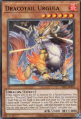 This is an image for the product Dracotail Urgula that has a rarity of Common in the Deck-Build Pack: Justice Hunters with a card code of DBJH-AE004 that is available on the TEKKX Product website.