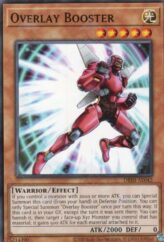 This is an image for the product Overlay Booster that has a rarity of Common in the Deck-Build Pack: Justice Hunters with a card code of DBJH-AE042 that is available on the TEKKX Product website.