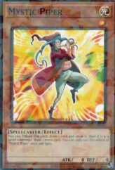 This is an image for the product Mystic Piper that has a rarity of Normal Parallel Rare in the Deck-Build Pack: Justice Hunters with a card code of DBJH-AE046 that is available on the TEKKX Product website.