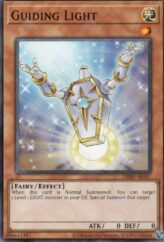 This is an image for the product Guiding Light that has a rarity of Common in the Deck-Build Pack: Justice Hunters with a card code of DBJH-AE047 that is available on the TEKKX Product website.