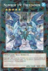 This is an image for the product Number 19: Freezadon that has a rarity of Normal Parallel Rare in the Deck-Build Pack: Justice Hunters with a card code of DBJH-AE049 that is available on the TEKKX Product website.