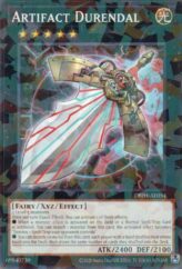 This is an image for the product Artifact Durendal that has a rarity of Normal Parallel Rare in the Deck-Build Pack: Justice Hunters with a card code of DBJH-AE054 that is available on the TEKKX Product website.
