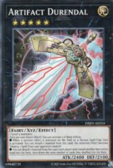 This is an image for the product Artifact Durendal that has a rarity of Common in the Deck-Build Pack: Justice Hunters with a card code of DBJH-AE054 that is available on the TEKKX Product website.