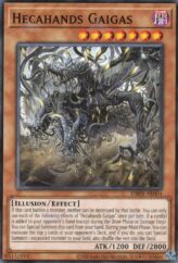 This is an image for the product Hecahands Gaigas that has a rarity of Common in the Deck-Build Pack: Phantom Revengers with a card code of DBPR-AE004 that is available on the TEKKX Product website.