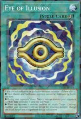 This is an image for the product Eye of Illusion that has a rarity of Normal Parallel Rare in the Deck-Build Pack: Phantom Revengers with a card code of DBPR-AE014 that is available on the TEKKX Product website.