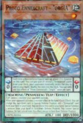 This is an image for the product Proto Enneacraft - "orgIA" that has a rarity of Normal Parallel Rare in the Deck-Build Pack: Phantom Revengers with a card code of DBPR-AE016 that is available on the TEKKX Product website.