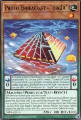 This is an image for the product Proto Enneacraft - "orgIA" that has a rarity of Common in the Deck-Build Pack: Phantom Revengers with a card code of DBPR-AE016 that is available on the TEKKX Product website.