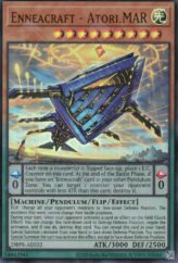 This is an image for the product Enneacraft - Atori.MAR that has a rarity of Ultra Rare in the Deck-Build Pack: Phantom Revengers with a card code of DBPR-AE022 that is available on the TEKKX Product website.