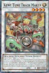 This is an image for the product Kewl Tune Track Maker that has a rarity of Normal Parallel Rare in the Deck-Build Pack: Phantom Revengers with a card code of DBPR-AE035 that is available on the TEKKX Product website.