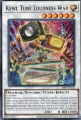 This is an image for the product Kewl Tune Loudness War that has a rarity of Common in the Deck-Build Pack: Phantom Revengers with a card code of DBPR-AE038 that is available on the TEKKX Product website.