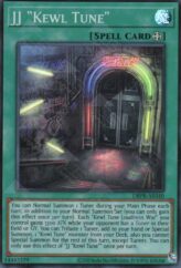 This is an image for the product JJ "Kewl Tune" that has a rarity of Super Rare in the Deck-Build Pack: Phantom Revengers with a card code of DBPR-AE040 that is available on the TEKKX Product website.
