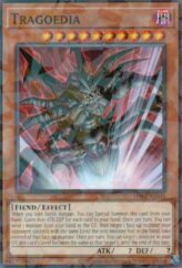 This is an image for the product Tragoedia that has a rarity of Normal Parallel Rare in the Deck-Build Pack: Phantom Revengers with a card code of DBPR-AE048 that is available on the TEKKX Product website.
