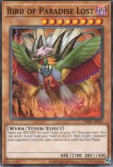 This is an image for the product Bird of Paradise Lost that has a rarity of Common in the Deck-Build Pack: Phantom Revengers with a card code of DBPR-AE049 that is available on the TEKKX Product website.