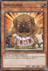 This is an image for the product Yokotuner that has a rarity of Common in the Deck-Build Pack: Phantom Revengers with a card code of DBPR-AE051 that is available on the TEKKX Product website.