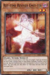 This is an image for the product Ret-time Reviver Emit-ter that has a rarity of Common in the Deck-Build Pack: Phantom Revengers with a card code of DBPR-AE053 that is available on the TEKKX Product website.