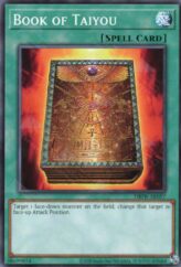 This is an image for the product Book of Taiyou that has a rarity of Common in the Deck-Build Pack: Phantom Revengers with a card code of DBPR-AE057 that is available on the TEKKX Product website.