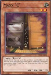 This is an image for the product Maxx "C" that has a rarity of Common in the Tactical-Try Deck: Exosister with a card code of TT02-AEB12 that is available on the TEKKX Product website.