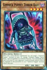 This is an image for the product Gimmick Puppet Terror Baby that has a rarity of Common in the Creation Pack 05 with a card code of CR05-AE008 that is available on the TEKKX Product website.