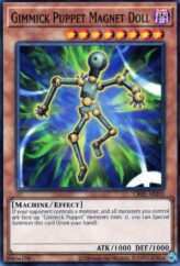 This is an image for the product Gimmick Puppet Magnet Doll that has a rarity of Common in the Creation Pack 05 with a card code of CR05-AE010 that is available on the TEKKX Product website.