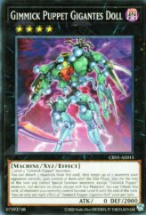 This is an image for the product Gimmick Puppet Gigantes Doll that has a rarity of Common in the Creation Pack 05 with a card code of CR05-AE015 that is available on the TEKKX Product website.