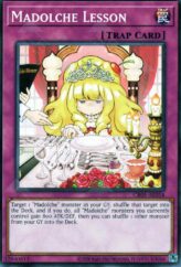 This is an image for the product Madolche Lesson that has a rarity of Common in the Creation Pack 05 with a card code of CR05-AE054 that is available on the TEKKX Product website.