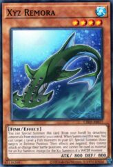 This is an image for the product Xyz Remora that has a rarity of Common in the Creation Pack 05 with a card code of CR05-AE077 that is available on the TEKKX Product website.