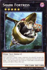 This is an image for the product Shark Fortress that has a rarity of Common in the Creation Pack 05 with a card code of CR05-AE095 that is available on the TEKKX Product website.