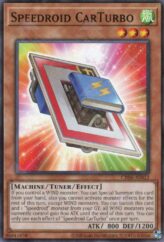 This is an image for the product Speedroid CarTurbo that has a rarity of Common in the Creation Pack 06 with a card code of CR06-AE022 that is available on the TEKKX Product website.