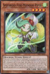 This is an image for the product Speedroid Fuki-Modoshi Piper that has a rarity of Common in the Creation Pack 06 with a card code of CR06-AE026 that is available on the TEKKX Product website.