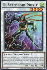 This is an image for the product Hi-Speedroid Puzzle that has a rarity of Common in the Creation Pack 06 with a card code of CR06-AE033 that is available on the TEKKX Product website.