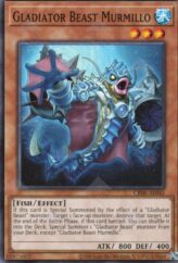 This is an image for the product Gladiator Beast Murmillo that has a rarity of Common in the Creation Pack 06 with a card code of CR06-AE045 that is available on the TEKKX Product website.