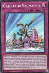 This is an image for the product Gladiator Naumachia that has a rarity of Common in the Creation Pack 06 with a card code of CR06-AE072 that is available on the TEKKX Product website.