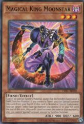 This is an image for the product Magical King Moonstar that has a rarity of Common in the Creation Pack 11 with a card code of CR11-AE010 that is available on the TEKKX Product website.