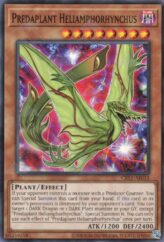 This is an image for the product Predaplant Heliamphorhynchus that has a rarity of Common in the Creation Pack 11 with a card code of CR11-AE033 that is available on the TEKKX Product website.