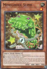 This is an image for the product Mimighoul Slime that has a rarity of Common in the Creation Pack 11 with a card code of CR11-AE059 that is available on the TEKKX Product website.
