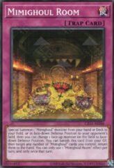 This is an image for the product Mimighoul Room that has a rarity of Common in the Creation Pack 11 with a card code of CR11-AE066 that is available on the TEKKX Product website.