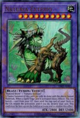 This is an image for the product Naturia Exterio that has a rarity of Ultimate Rare in the Essential Selection 02 with a card code of ES02-AE041 that is available on the TEKKX Product website.