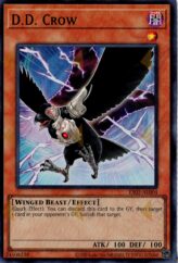 This is an image for the product D.D. Crow that has a rarity of Ultra Rare in the Essential Selection 02 with a card code of ES02-AE004 that is available on the TEKKX Product website.