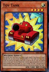 This is an image for the product Toy Tank that has a rarity of Super Rare in the Essential Selection 02 with a card code of ES02-AE030 that is available on the TEKKX Product website.