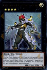This is an image for the product Evilswarm Exciton Knight that has a rarity of Ultra Rare in the Essential Selection 02 with a card code of ES02-AE062 that is available on the TEKKX Product website.