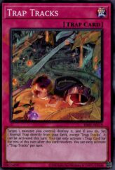 This is an image for the product Trap Tracks that has a rarity of Super Rare in the Essential Selection 02 with a card code of ES02-AE119 that is available on the TEKKX Product website.