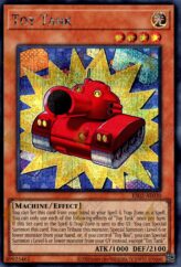 This is an image for the product Toy Tank that has a rarity of Secret Rare in the Essential Selection 02 with a card code of ES02-AE030 that is available on the TEKKX Product website.