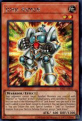 This is an image for the product Junk Armor that has a rarity of Secret Rare in the Essential Selection 02 with a card code of ES02-AE037 that is available on the TEKKX Product website.